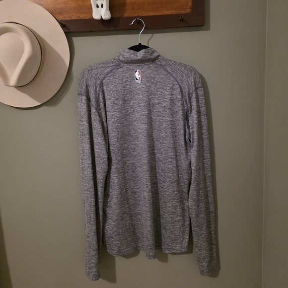 Nike Dri-Fit Chicago Bulls Gray Long Sleeve Mens Size M - Picture 3 of 10